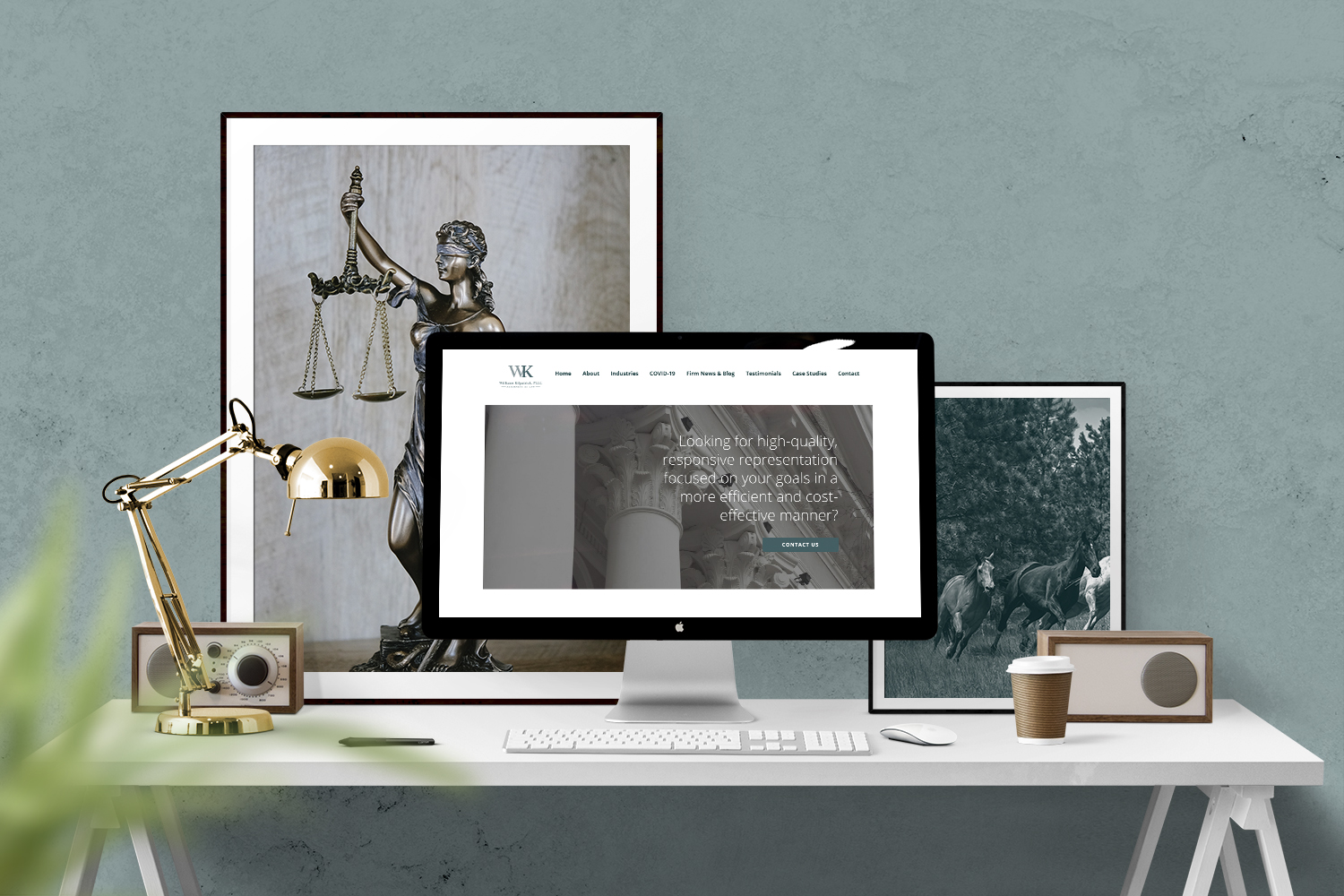 Create your own scene! - in seconds. 
Use it for header images, Product mockups, Environment designs etc.
A great way for any creative person to show off their work. In this psd you can create your own fully customizable desk environment where you can display your own, or your clients work. And there is A LOT of different ways to style it.